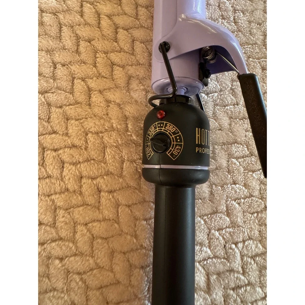 Hot Tools Professional Lavender Ceramic Curling Iron 1 Inch Purple HT7015LAV